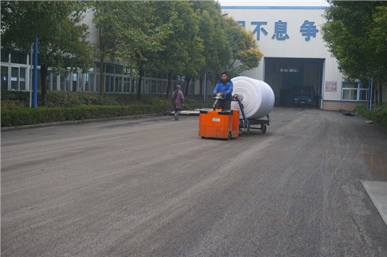 南通新建特闊印染漂整有限公司用5T電動牽引車_調整大小