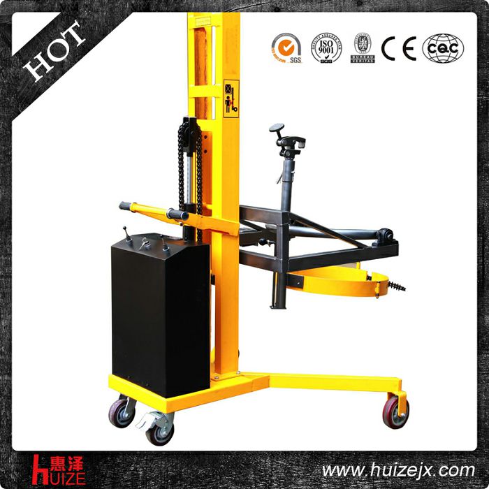 半電動(dòng)油桶車（直角腿，夾鐵桶翻轉(zhuǎn)）2