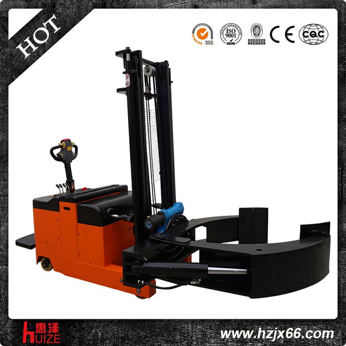 平衡重全電動紙筒夾抱翻轉車(適合橫向和豎向夾起紙卷) 平衡重全電動紙筒夾抱翻轉車(適合橫向和豎向夾起紙卷)