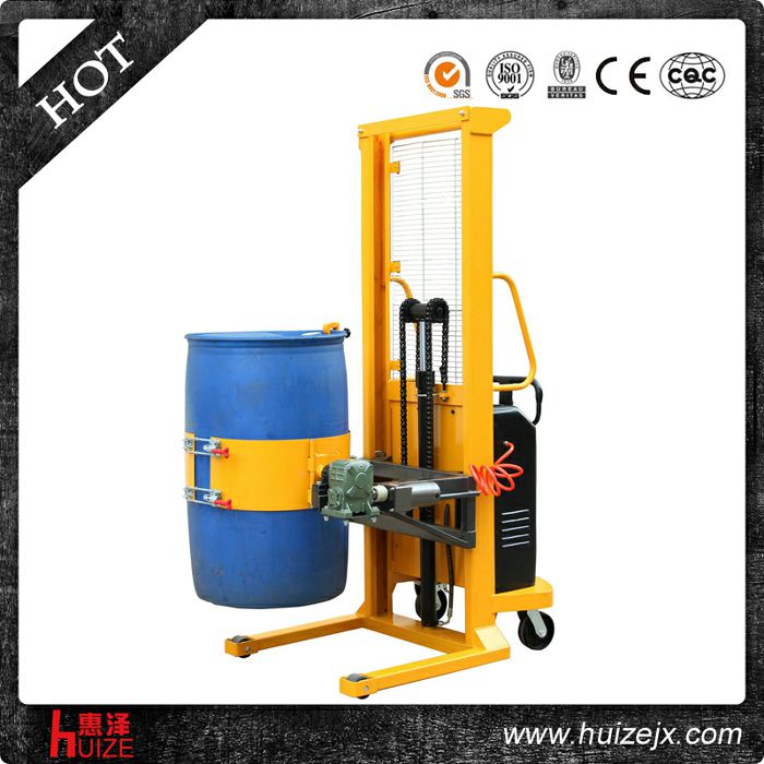 HZYL500A半電動(dòng)多功能油桶車（單門架，夾塑桶）